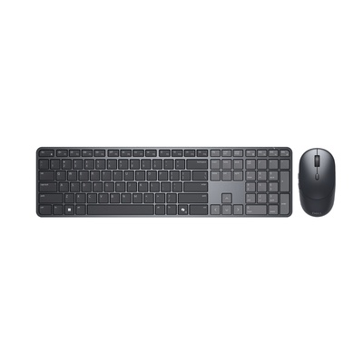 Tastatūra Dell | Pro 7 Slim KM726 | Keyboard and Mouse Set | Wireless | Mouse included | Batteries included | Lithuanian | Wireless connection | Black