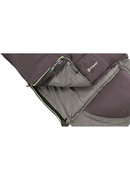  Outwell Contour Dark Purple L Sleeping Bag - Left Zipper 220 x 85 cm YKK 2-way L-shape open-end with auto lock