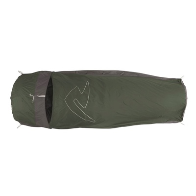  Robens | Mountain Bivvy L | Sleeping Bag | 230 x 90 x 60 cm | Two-way open | Dark Green
