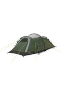  Outwell Two Room Tunnel Tent | Earth 3 Plus | 3 person(s) | Green