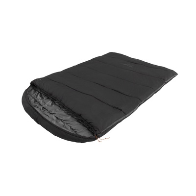  Easy Camp Raven Square Double 5°C | Sleeping Bag | 220 x 150 cm | -9 to 10 °C | Two-way open-end