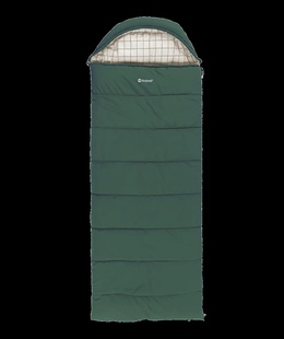  Outwell Camper Prime | Sleeping Bag | 235 x 90 cm | 2-way L-shape open-end with auto lock  Hover