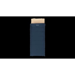  Outwell Contour Lux | Sleeping Bag | 220 x 85 cm | 2-way L-shape open-end with auto lock