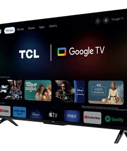 Televizors TCL 4K QLED TV | 50T69C | 50 | Smart TV | Google TV | UHD | Black  Hover