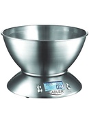 Svari Adler | Kitchen scales | AD 3134 | Maximum weight (capacity) 5 kg | Graduation 1 g | Stainless steel