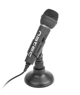 Austiņas Natec Microphone NMI-0776 Adder Black  Hover
