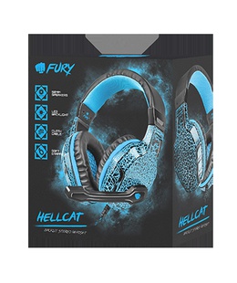 Austiņas Fury | Wired | Gaming Headset | NFU-0863	Hellcat | On-Ear  Hover