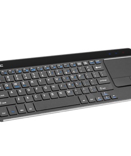 Tastatūra Natec | Keyboard | NKL-0968 Turbo Slim | Keyboard with Trackpad | Wireless | US | m | Black | USB Type-A | 400 g  Hover
