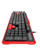 Tastatūra Genesis | RHOD 110 | Standard | Silicone Keyboard | RU | Wired | Black/Red Hover