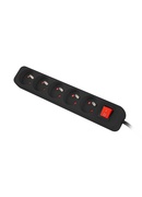  Lanberg Cable Power Strip 3M 5X French Outlets with Switch Hover