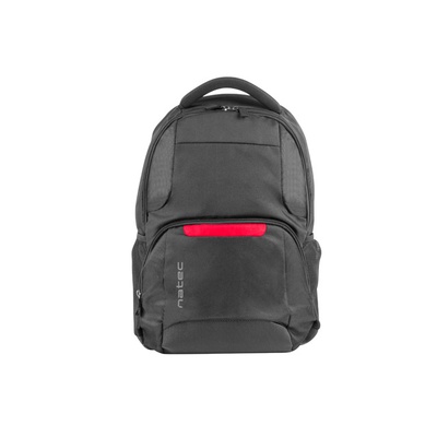  Natec | NTO-1386 | Laptop Backpack Eland | Backpack | Black | 15.6  | Shoulder strap