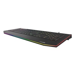 Tastatūra Genesis | LITH 400 | Gaming keyboard | RGB LED light | US | Black | Wired | m