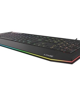 Tastatūra Genesis | LITH 400 | Gaming keyboard | RGB LED light | US | Black | Wired | m  Hover