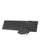Tastatūra Natec | Keyboard and Mouse | Stringray 2in1 Bundle | Keyboard and Mouse Set | Wireless | Batteries included | US | Black | Wireless connection Hover