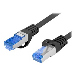  Lanberg Patchcord Cat.6A S/FTP LSZH CCA | PCF6A-10CC-0200-BK | 2 m