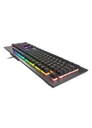 Tastatūra Genesis Rhod 500 Gaming keyboard RGB LED light US Wired