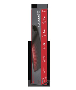  Genesis | Carbon 500 Ultra Blaze | Mouse pad | 450 x 1100 x 2.5 mm | Red/Black  Hover