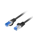  Lanberg Patchcord Cat.6A S/FTP LSZH CCA | PCF6A-10CC-1500-BK | 15 m Hover
