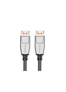  Lanberg DisplayPort M/M Cable 20 PIN V1.4 8K 60HZ | CA-DPDP-20CU-0010-BK | 1 m