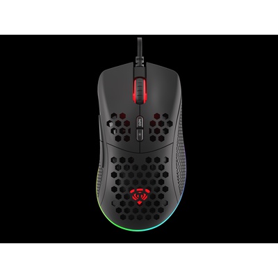 Pele Genesis | Gaming Mouse | Krypton 555 | Wired | Optical | Gaming Mouse | USB 2.0 | Black | Yes