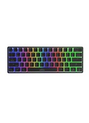 Tastatūra Genesis THOR 660 RGB Gaming keyboard RGB LED light US Wireless/Wired 1.5 m Wireless connection Gateron Red Switch Hover