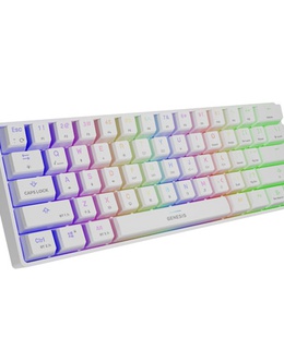 Tastatūra Genesis THOR 660 RGB Gaming keyboard RGB LED light US Wireless/Wired Wireless connection 1.5 m Gateron Red Switch  Hover