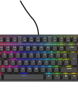 Tastatūra THOR 303 | Mechanical Gaming Keyboard | Wired | US | Black | USB Type-A | Outemu Peach Silent  Hover