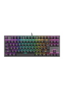Tastatūra Genesis | THOR 303 TKL | Mechanical Gaming Keyboard | RGB LED light | US | Black | Wired | USB Type-A | 865 g | Replaceable HOT SWAP Switches