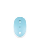 Pele Natec | Mouse | Harrier 2 | Wireless | Bluetooth | White/Blue