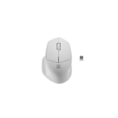 Pele Natec | Mouse | Siskin 2 | Wireless | USB Type-A | White