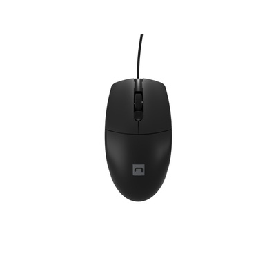 Pele Natec | Mouse | Ruff Plus | Wired | Black