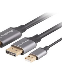  Lanberg HDMI (M) to Displayport (M) cable 4K  Hover