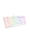 Tastatūra THOR 303 | Mechanical Gaming Keyboard | Wired | US | White | USB Type-A | Outemu Peach Silent Hover