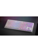 Tastatūra Genesis Mechanical Gaming Keyboard THOR 404 TKL RGB Mechanical Gaming Keyboard Wired US Gateron Yellow Pro USB Type-A 1005 g