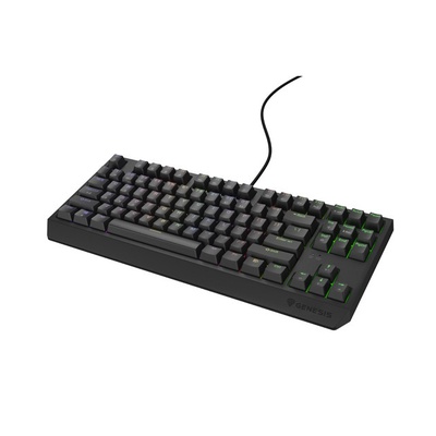 Tastatūra Genesis THOR 230 | Mechanical Gaming Keyboard | Wired | US | Black | USB Type-A | Outemu Brown