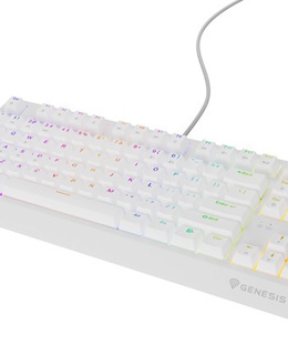 Tastatūra THOR 230 | Mechanical Gaming Keyboard | Wired | US | White | USB Type-A | Outemu Brown  Hover