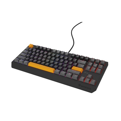 Tastatūra THOR 230 | Mechanical Gaming Keyboard | Wired | US | Anchor Gray Positive | USB Type-A | Outemu Red