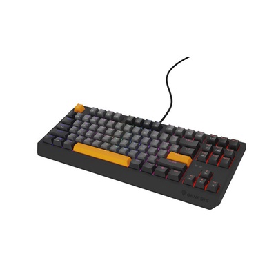 Tastatūra Genesis | THOR 230 TKL | Mechanical Gaming Keyboard | Wired | US | Anchor Gray Negative | USB-A | Outemu Red