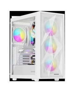  Genesis Gaming PC Case | Diaxid 605 ARGB | White | Midi Tower | Power supply included No  Hover