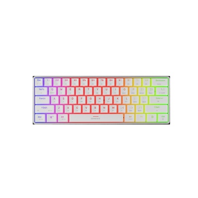 Tastatūra Genesis | THOR 660 G2 | Gaming keyboard | Wireless/Wired | US | White | 2.4 GHz