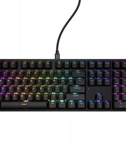  Genesis | THOR 404 | Wired | US | Black | USB Type-A | Outemu Peach Silent  Hover