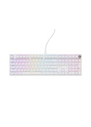 Tastatūra Genesis Thor 404 | Mechanical Gaming Keyboard | Wired | US | White | USB | Gateron Yellow Pro