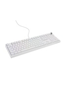 Tastatūra Genesis Thor 404 | Mechanical Gaming Keyboard | Wired | US | White | USB | Outemu Peach Silent Hover