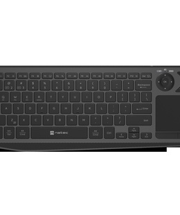 Tastatūra Natec Turbot 2 | Keyboard | Wireless | US | Bluetooth | Black/Gray  Hover