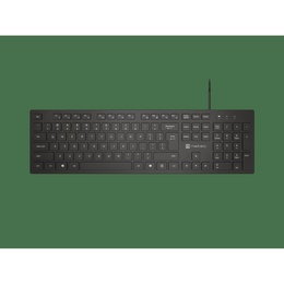 Tastatūra Natec | Herring | Keyboard | Wired | US | Black | USB-A