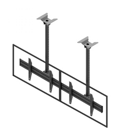  EDBAK Menu Board Ceiling Mount for Two Screens Ceiling mount