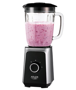 Blenderis Adler | Blender | AD 4076 | Tabletop | 1000 W | Jar material Glass | Jar capacity 1.5 L | Ice crushing | Black  Hover