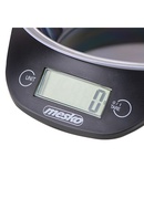 Mesko | Kitchen scale with a bowl | MS 3164 | Maximum weight (capacity) 5 kg | Graduation 1 g | Display type LCD | Black Hover