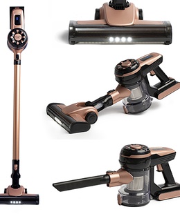  Adler | Vacuum Cleaner | AD 7044 | Cordless operating | Handstick and Handheld | - W | 22.2 V | Operating radius  m | Operating time (max) 40 min | Bronze | Warranty 24 month(s)  Hover