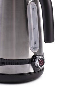 Tējkanna Camry | Kettle | CR 1291 | Electric | 2200 W | 1.7 L | Stainless steel | 360° rotational base | Stainless steel  Hover